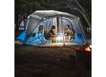 tent cabin core person lighted instant equipment screen ft gray