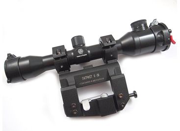 Kalinka Optics KOM 4x32 Illuminated Modern 1000m Reticle Riflescope w