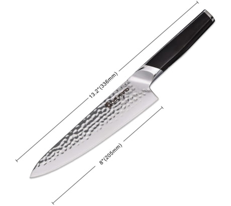 Ebony Handled Chef's Cleaver