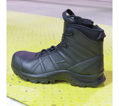 Haix black eagle safety best sale 55 mid side zip