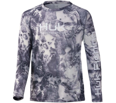 HUK Performance Fishing Mossy Oak Fracture Pursuit Long-Sleeve