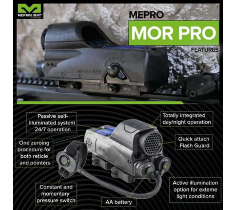 Meprolight MEPRO Mor Pro 2.2 MOA M&P Red Dot Sight 0687743 ON SALE!