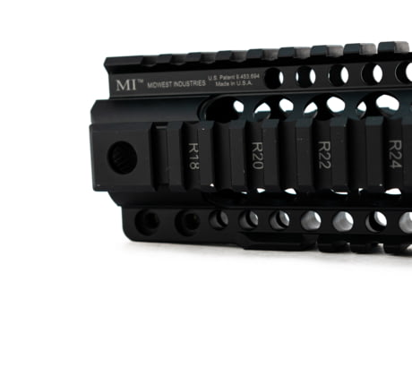 Midwest Industries Combat Rail T-Series Free Float Quad Rail Handguard