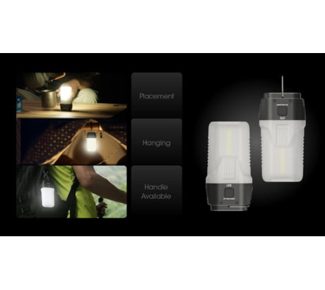 Nitecore LR70 3-in-1 3000 lumen USB-C Rechargeable Lantern Flashlight