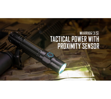 Olight Warrior 3S Rechargeable Tactical LED Flashlight FL-OL