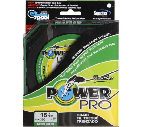 PowerPro Spectra Braided Fishing Line - 500 yd. Spool - 15 lb