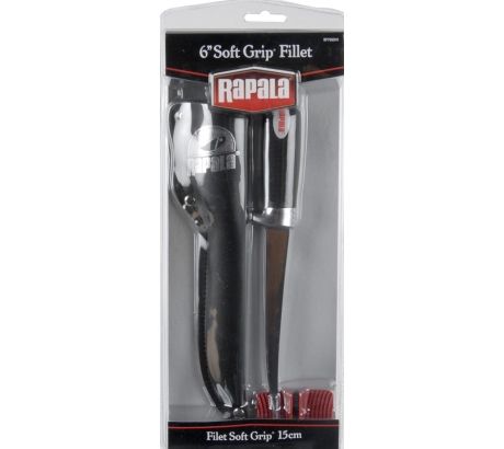 Rapala Soft Grip Fillet Knife with Sharpener BP706SH1 ON SALE!