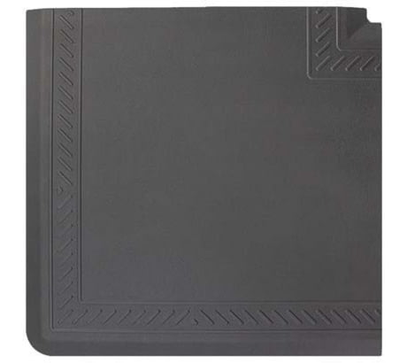 WeatherTech Comfort Mat-Bordered DESIGN-BLACK