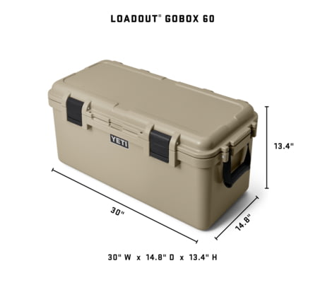Yeti Loadout GoBox 30 Gear Case - Camp Green